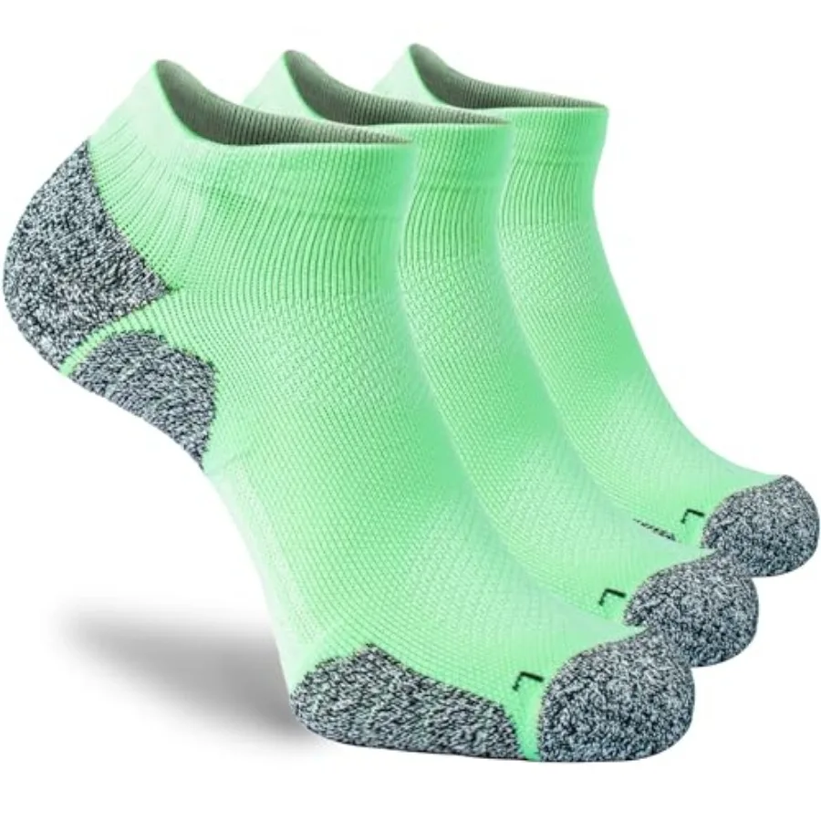 

CWVLC Unisex Cushioned Compression Athletic Ankle Socks Multipack