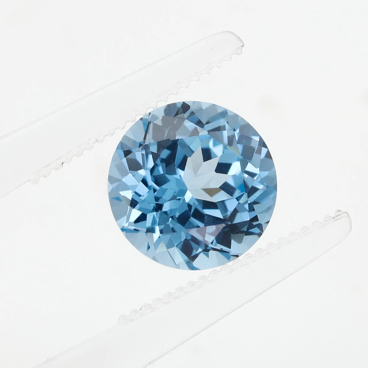 

Round Shape Flame Melted For Making Selectable AGL Certificate Lab Grown Aquamarine Great choice for handmade jewelry,gifts