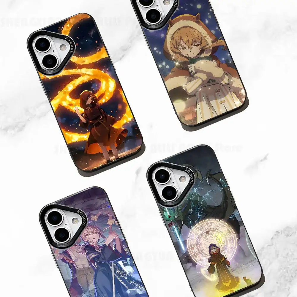 

M-Monica S-Silent Witch Phone Case For IPhone 17 16e 16 15 14 13 12 Pro Max X XR XS MAX Back Cover