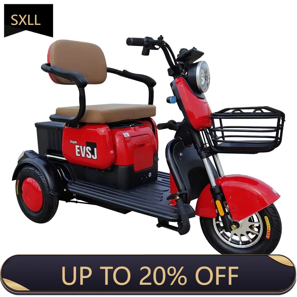 SXLL Heißverkaufter 3-Rad-Elektroroller, elektrisches Dreirad für Erwachsene, behinderte ältere Menschen