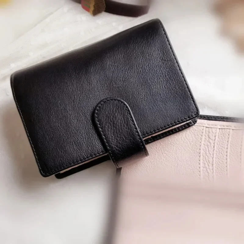 

New Genuine Leather A7 Rings Notebook Planner Leather Mini Agenda Organizer Cowhide Diary Journal Sketchbook Big Pocket