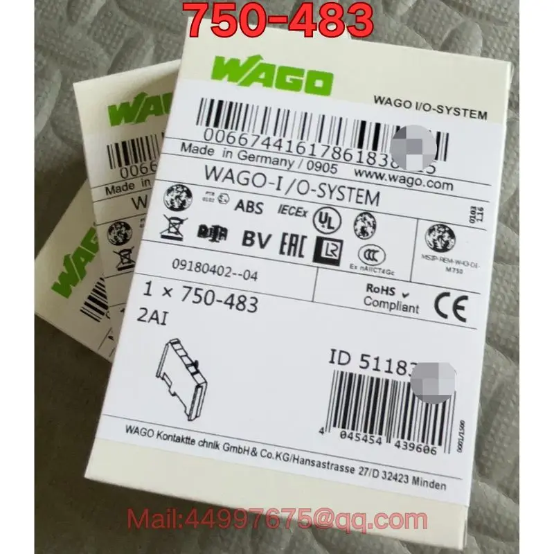 

Совершенно новый модуль ПЛК 750-483