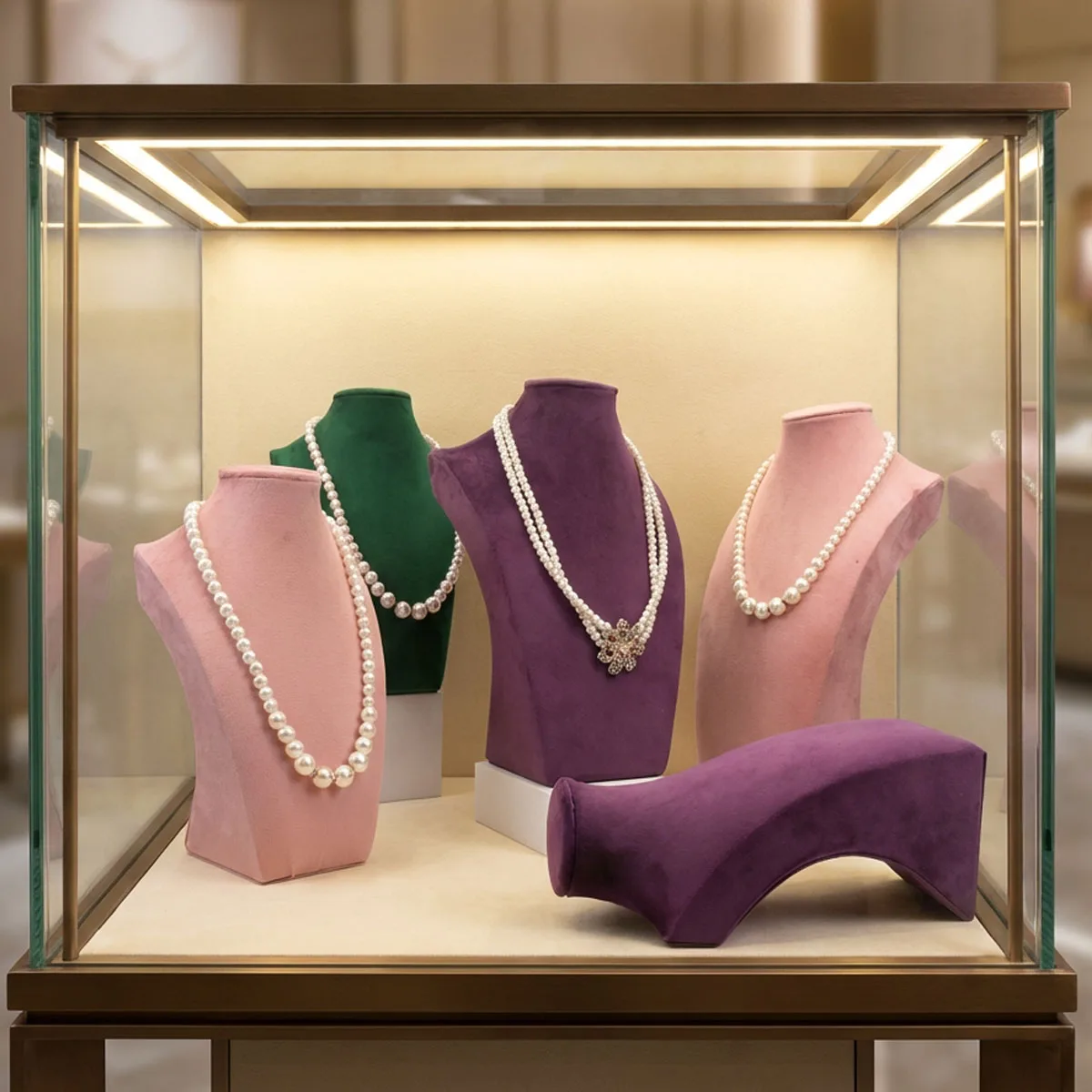 

1pcs Jewelry Bust Display Stand 22/26/31cm Necklace Mannequin Holder for Jewelry