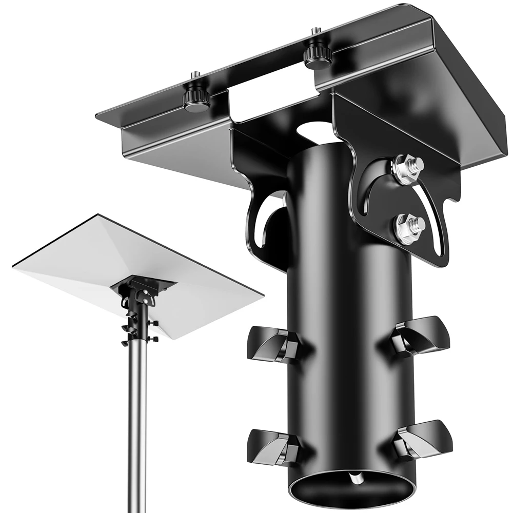 Pipe Adapter for Starlink Gen 3 Roof Pole Mount Wall Stand Round Mounting Kit Accessories for Starlink Gen3 Standard Dish V3