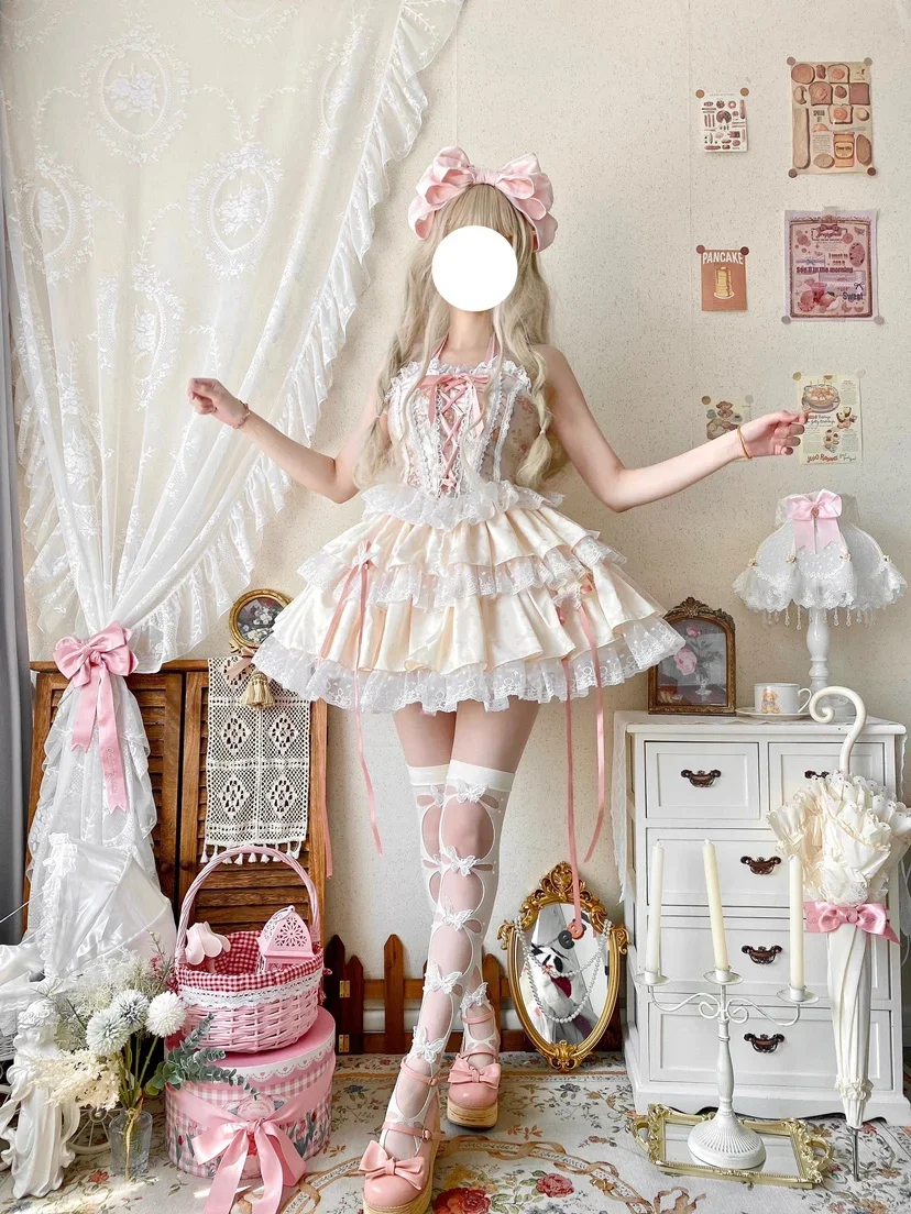 nouvel-ensemble-jupe-et-haut-pour-femme-2025-style-japonais-lolita-avec-corset-halter-a-nœud-en-dentelle-et-jupe-tutu-a-baleines-2-pieces