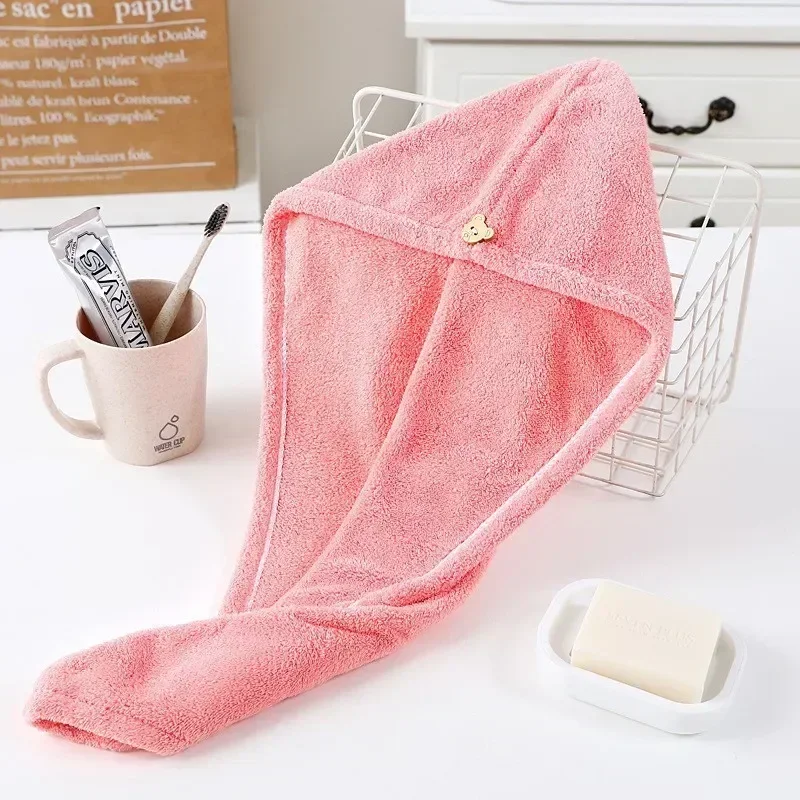 

Superfine Fiber Towels Solid Color Towel For Home Bathroom Accessories Bathrobe Dry Hair Cap Quick Drying Women's Bath Towel