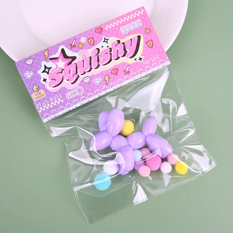 ใหม่น่ารักนุ่ม TPR บอลลูนสุนัขบีบช้า Rebound ของเล่นเด็กผู้ใหญ่ความเครียดบรรเทาของเล่นที่มีสีสัน Puppy Pinch ของเล่นของขวัญ