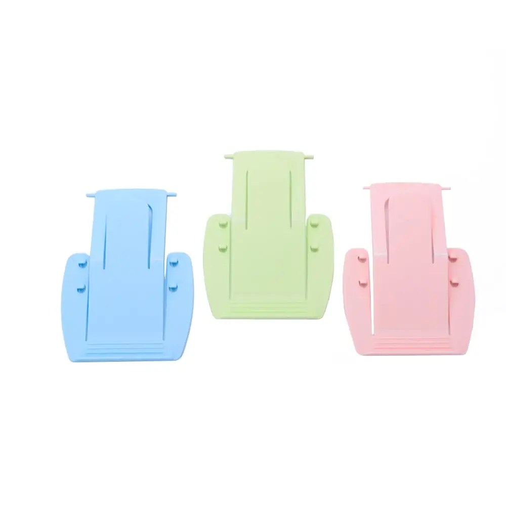 Folding Plastic Mobile Phone Holder Creative Cute Candy Mini Portable Phones Fixed Holder Debris Storage Rack Home Supplies