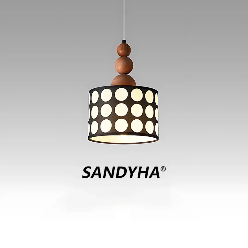 

SANDYHA современный китайский ресторан люстра свет волнистый дизайн прикроватная тумбочка спальня гостиная декор светильник