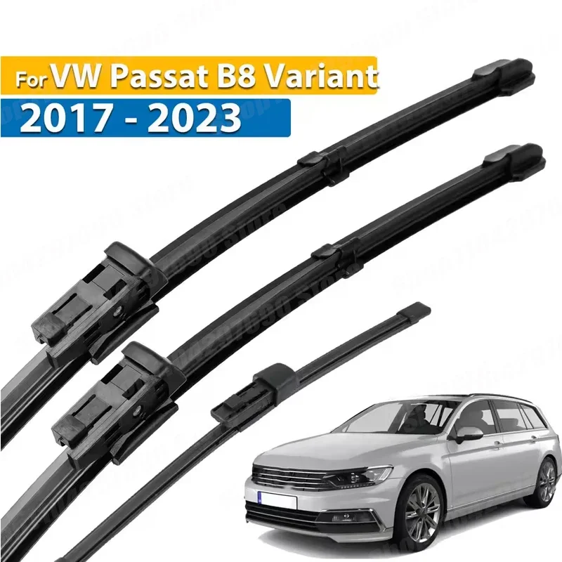 

Wiper LHD Front & Rear Wiper Blades Set For VW Passat B8 Variant 2017 - 2023 Windshield Windscreen Window 26"+18"+13"
