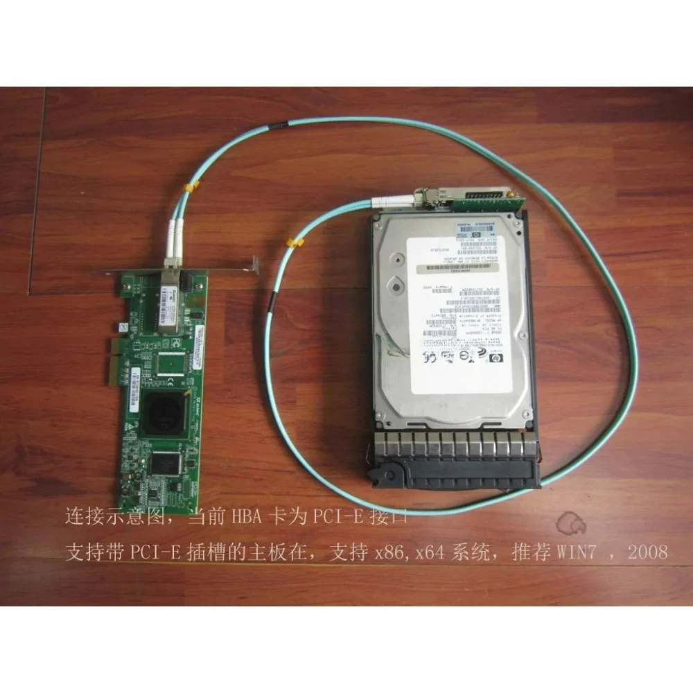Single Port Fiber Optic FC Adapter Card, Storage Test Card, FC Converter Test Accessory