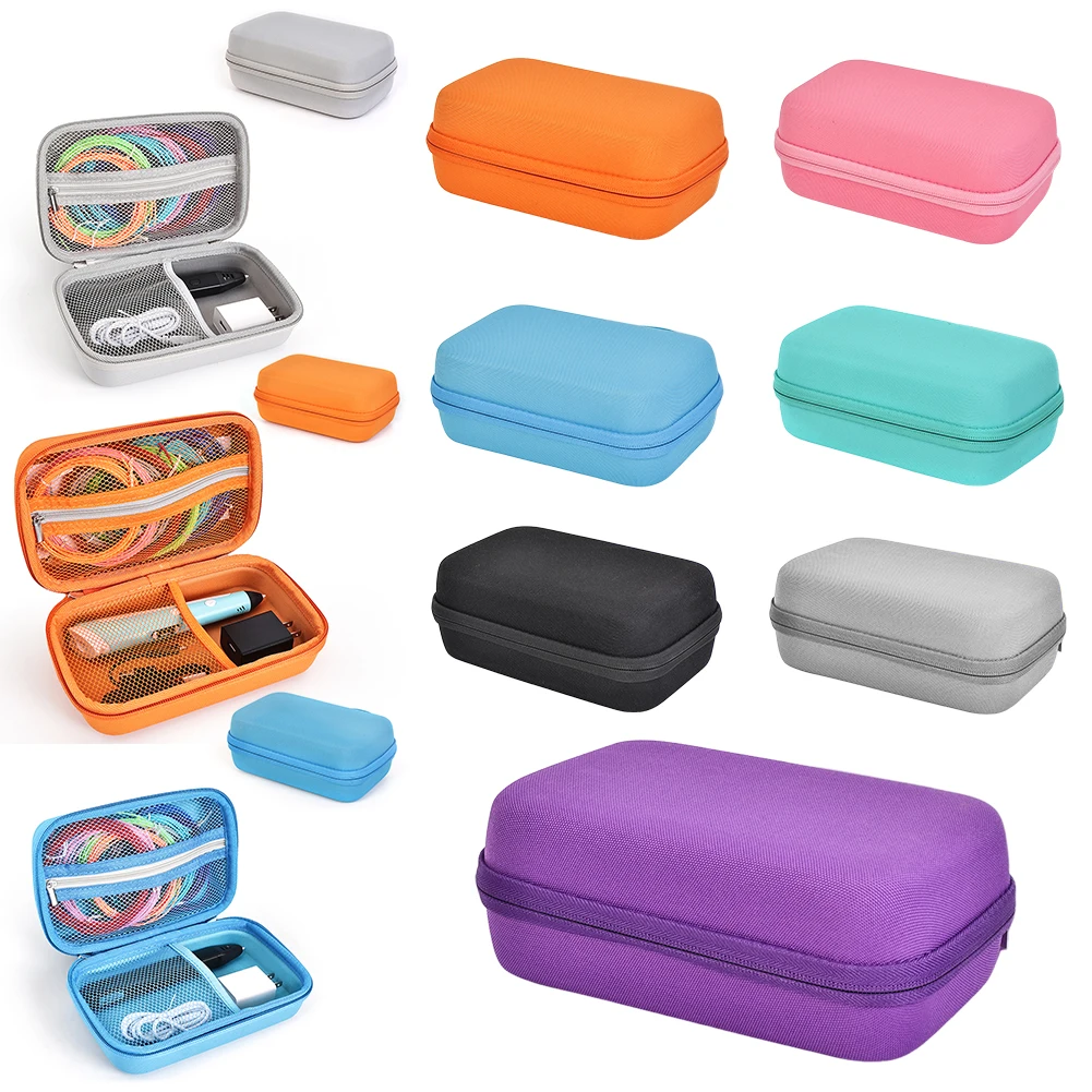 

Hard Carrying Case for SCRIB3D P1 3D Printing Pen/MYNT3D Super 3D Pen Shockproof Hard Travel Case for Printing Pens Accessories