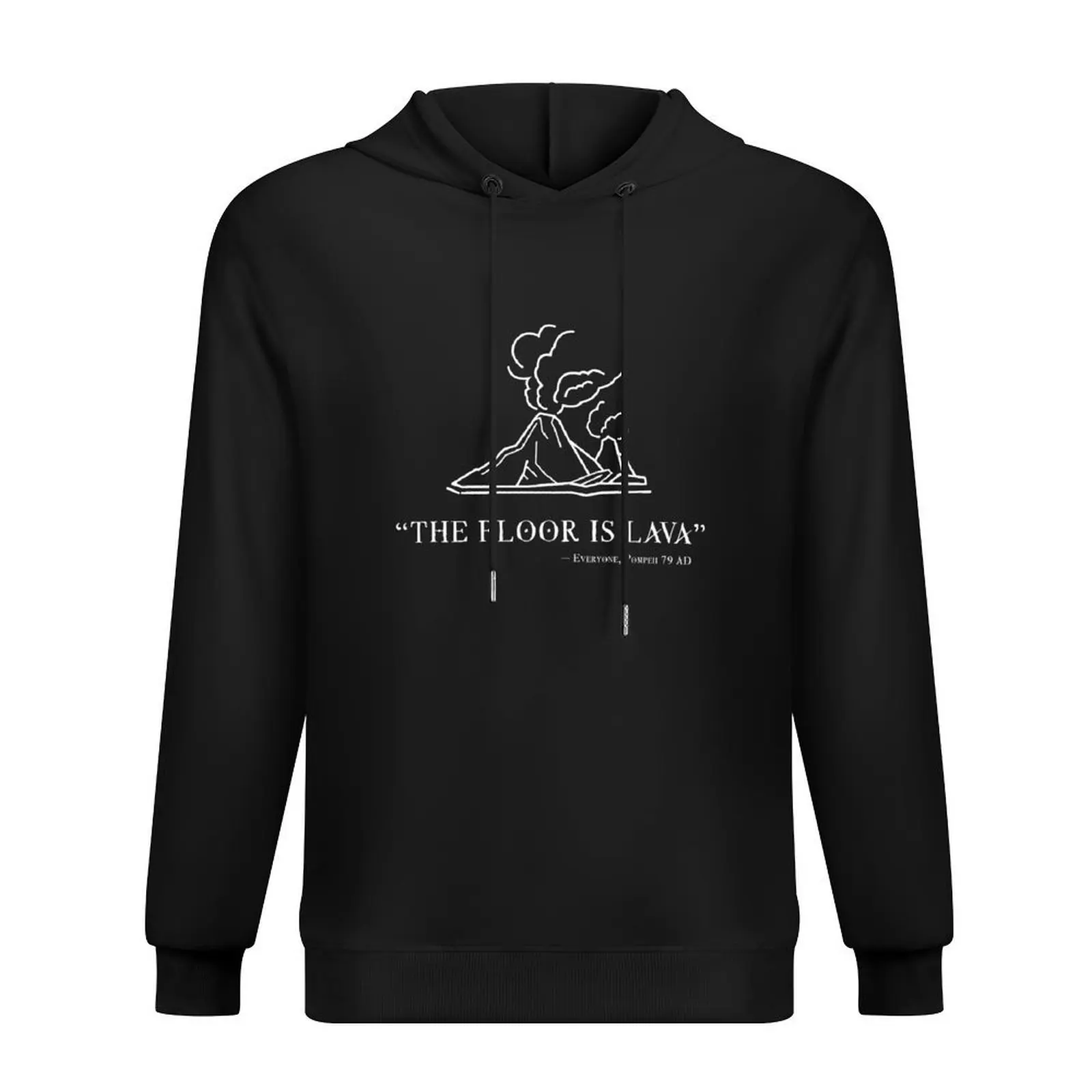 

The Floor Is Lava - Ancient Rome Lover - Funny Pompeii Ancient History Joke - Cute Kids Volcano Game Gift for History Hoodie