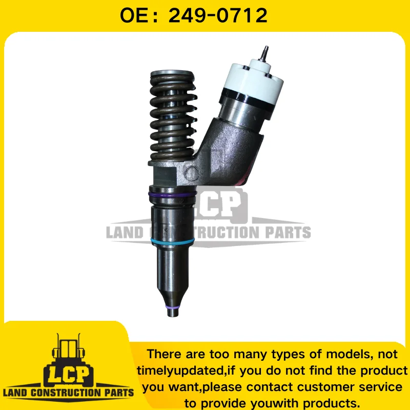 249-0712 10R-3147 Common Rail Fuel Injector 2490712 10R3147 for Engine C11 Dump Truck 725 730 Wheel Loader 966H