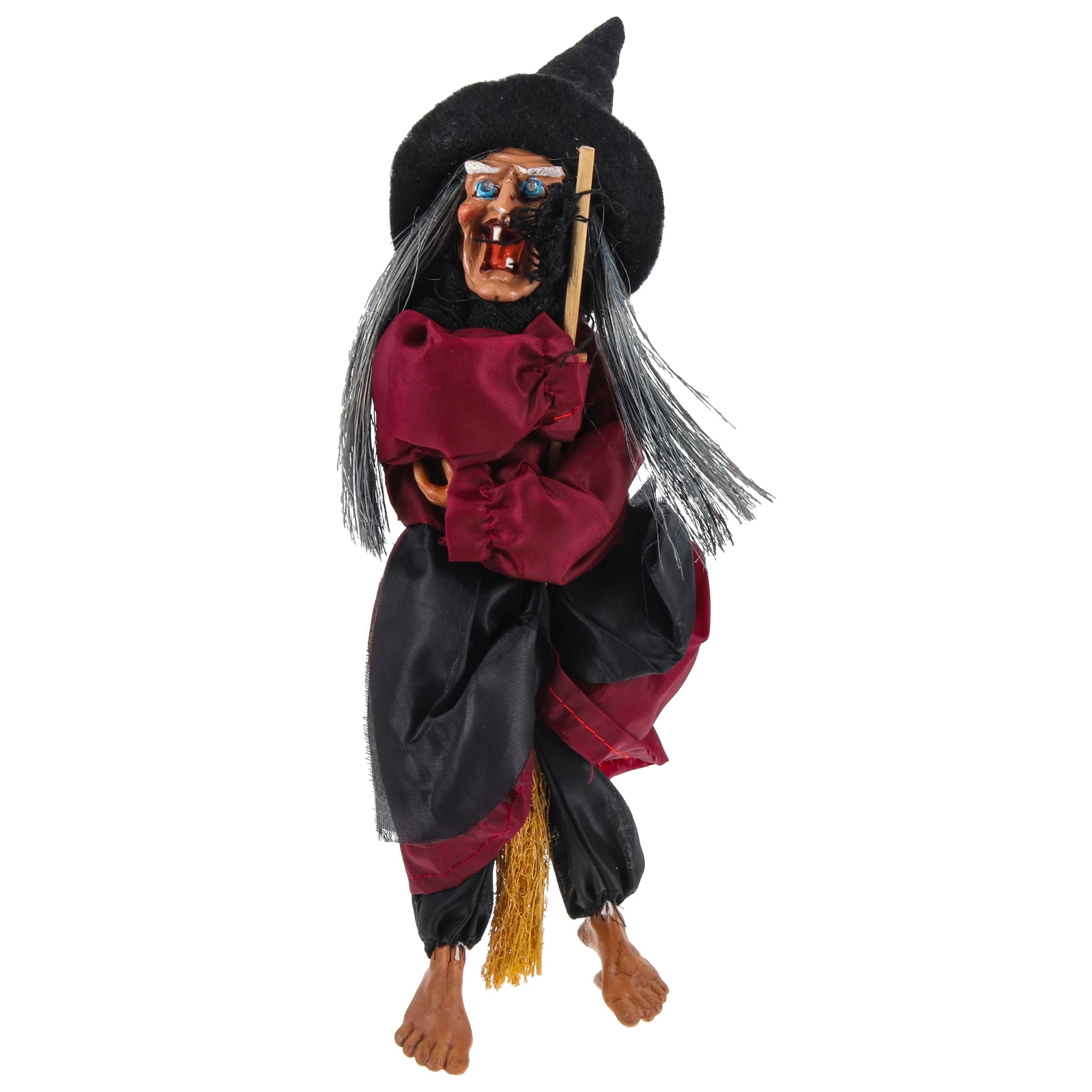 

Halloween Sound Hanging Witch Horror Decoration for Spooky Atmosphere Random Color Halloween Hanging Decor