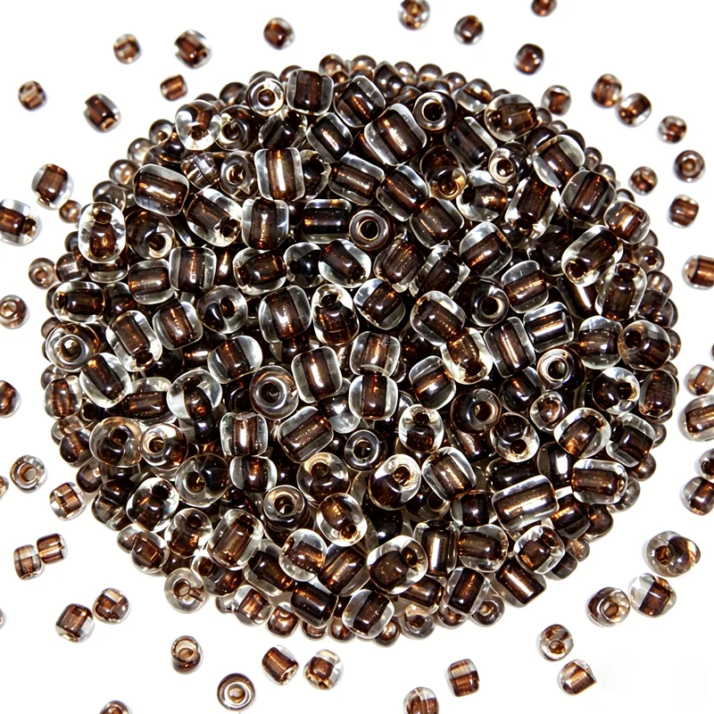Coffee Inner 2mm 3mm 4mm Glass Beads Czech Seed Beads Small Round Loose DIY Spacer Beads
