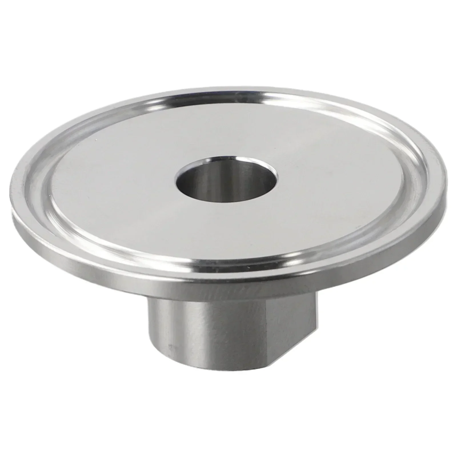 1 5in Tri Clamp Connector with 14 Female NPT Reliable Stainless Steel Fitting for Refrigeration and Machinery Use
