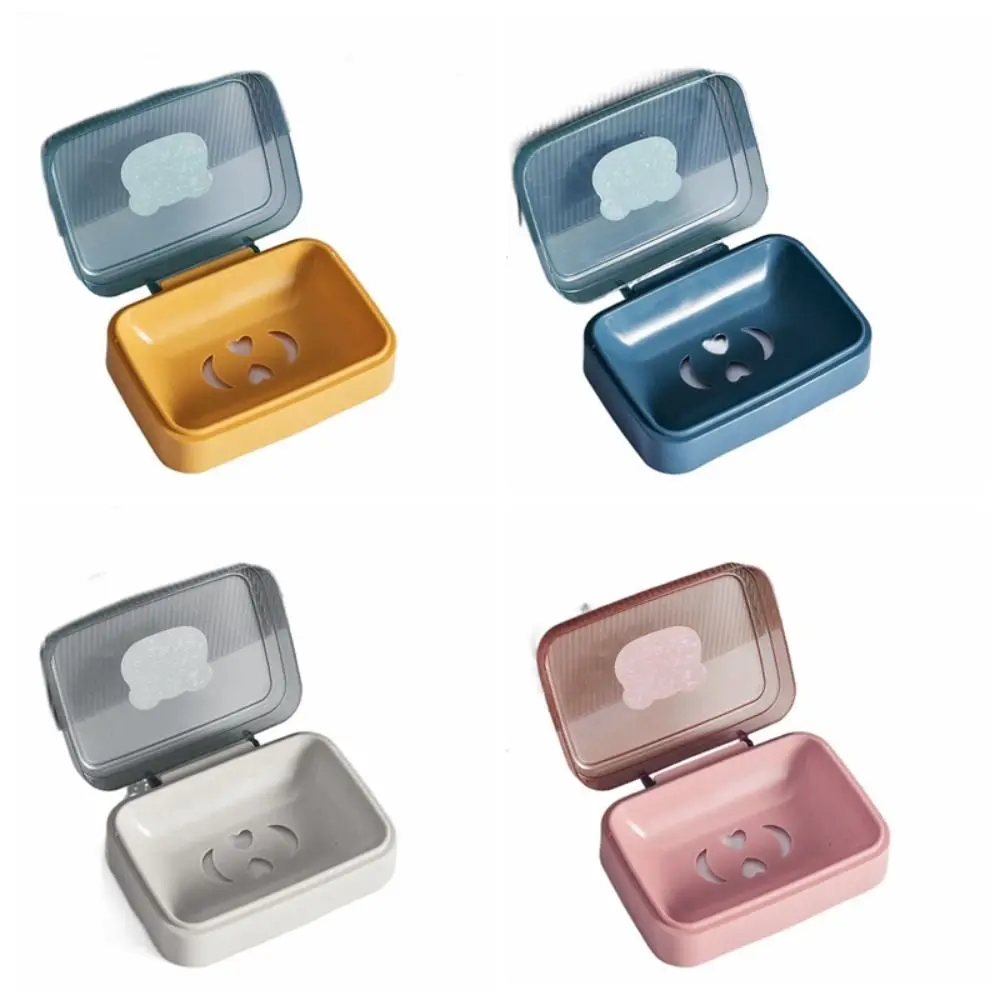 Easy to Clean Soap Holder 2024 Dustproof Sponge Rack Soap Box for Adults