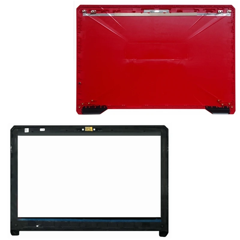 Novo para asus fx80 fx80g fx80gd fx504 fx504g fx504gd/ge portátil lcd capa traseira/moldura dianteira/dobradiças/descanso de mãos/caso inferior 47bkllcjn70