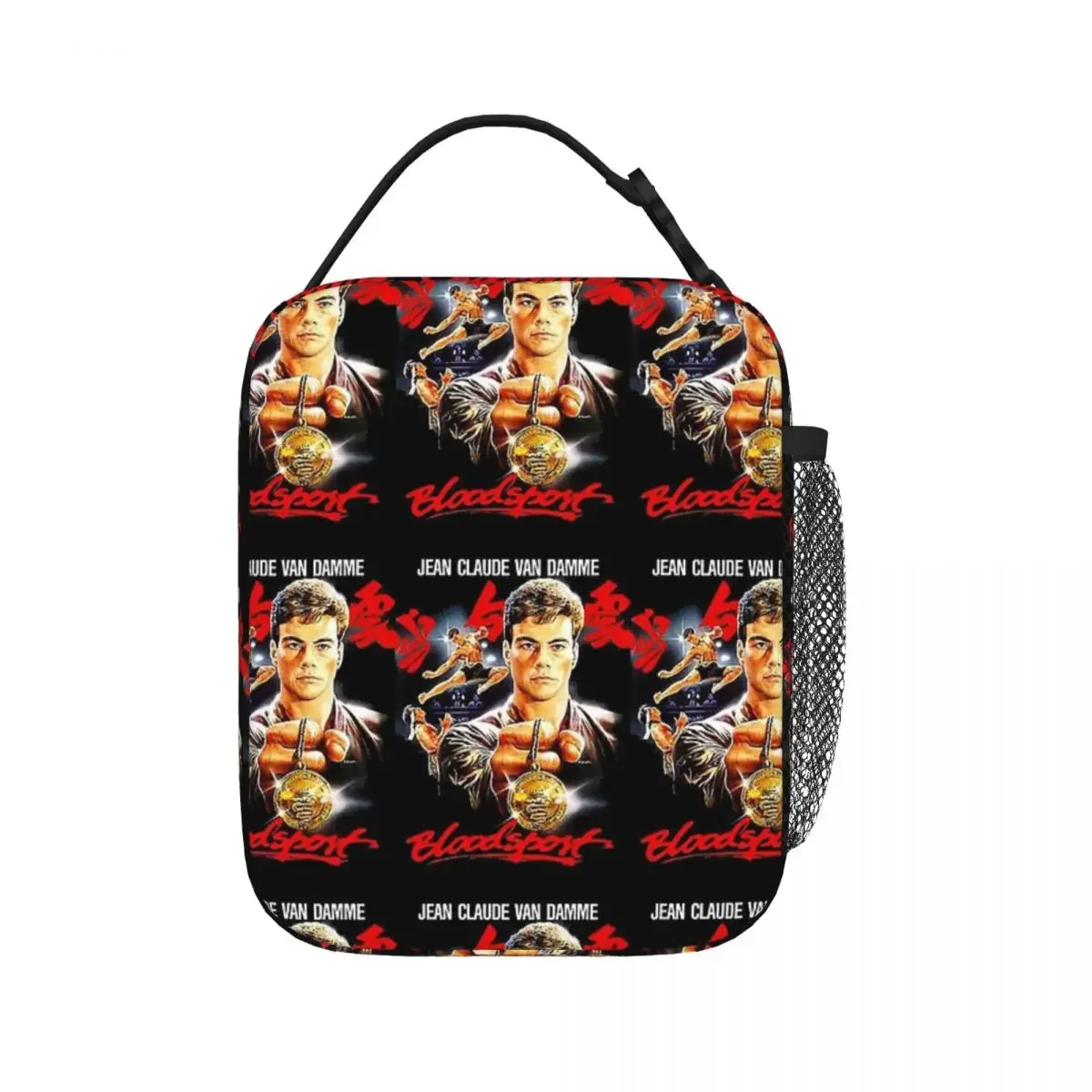 Bloodsport - Jean Claude Van Damme Frank Dux tas makan siang terisolasi tas makan siang tas termal anti bocor tas piknik untuk pekerjaan wanita