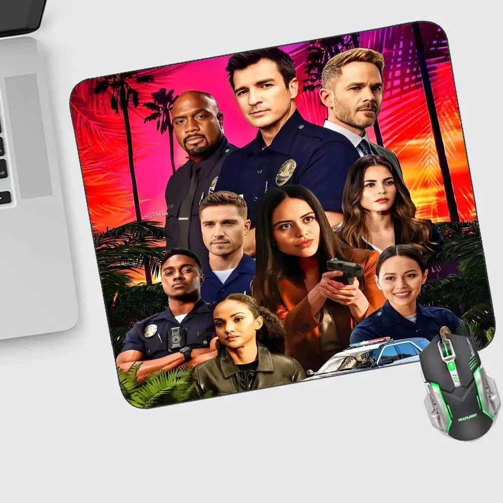 

The R-Rookie L A TV SHOW Mouse Pad Small Gaming Accessories Keyboard Computer Offices Desk Mat Pc Gamer Non-slip Rubber Mousepad