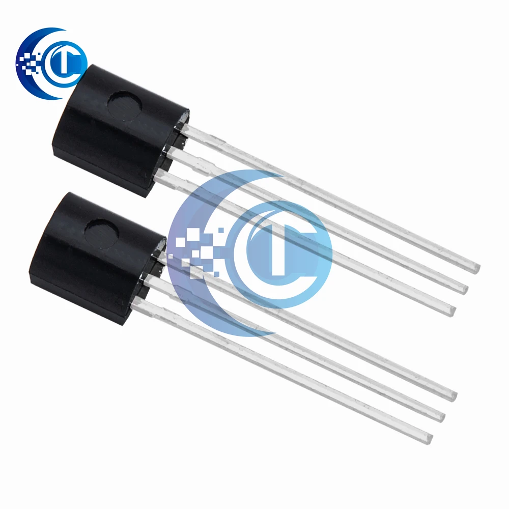 50pcs/lot DIP Transistors 2N5551 and 2N5401 in TO - 92 Package: 25PCS of 2N5401 + 25PCS of 2N5551