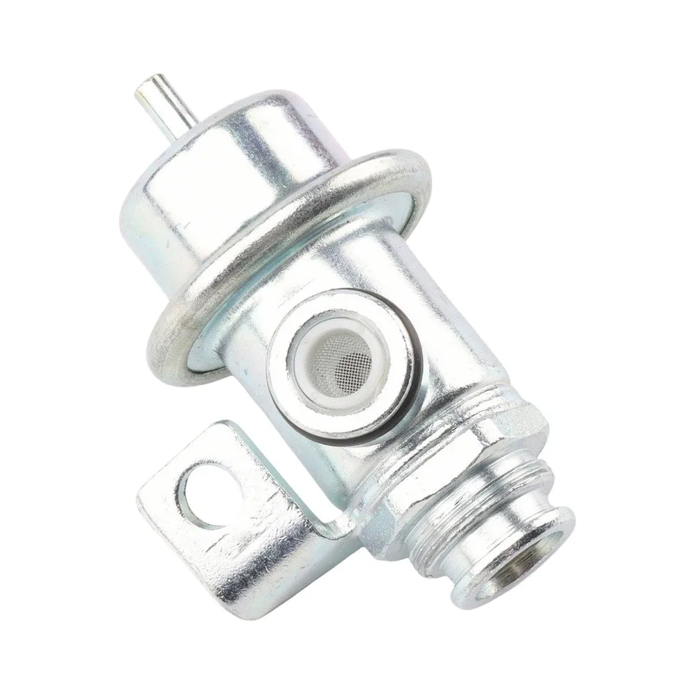 For Optimal Fuel Rail Pressure Silver Fuel Pressure Regulator Engine Fuel Control Valve High Temperature Tolerance
