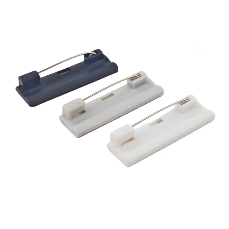 200 قطعة من البلاستيك دبوس الأمان بروش شارة كليب لوحة الصدر بطاقة شارة التبعي #1