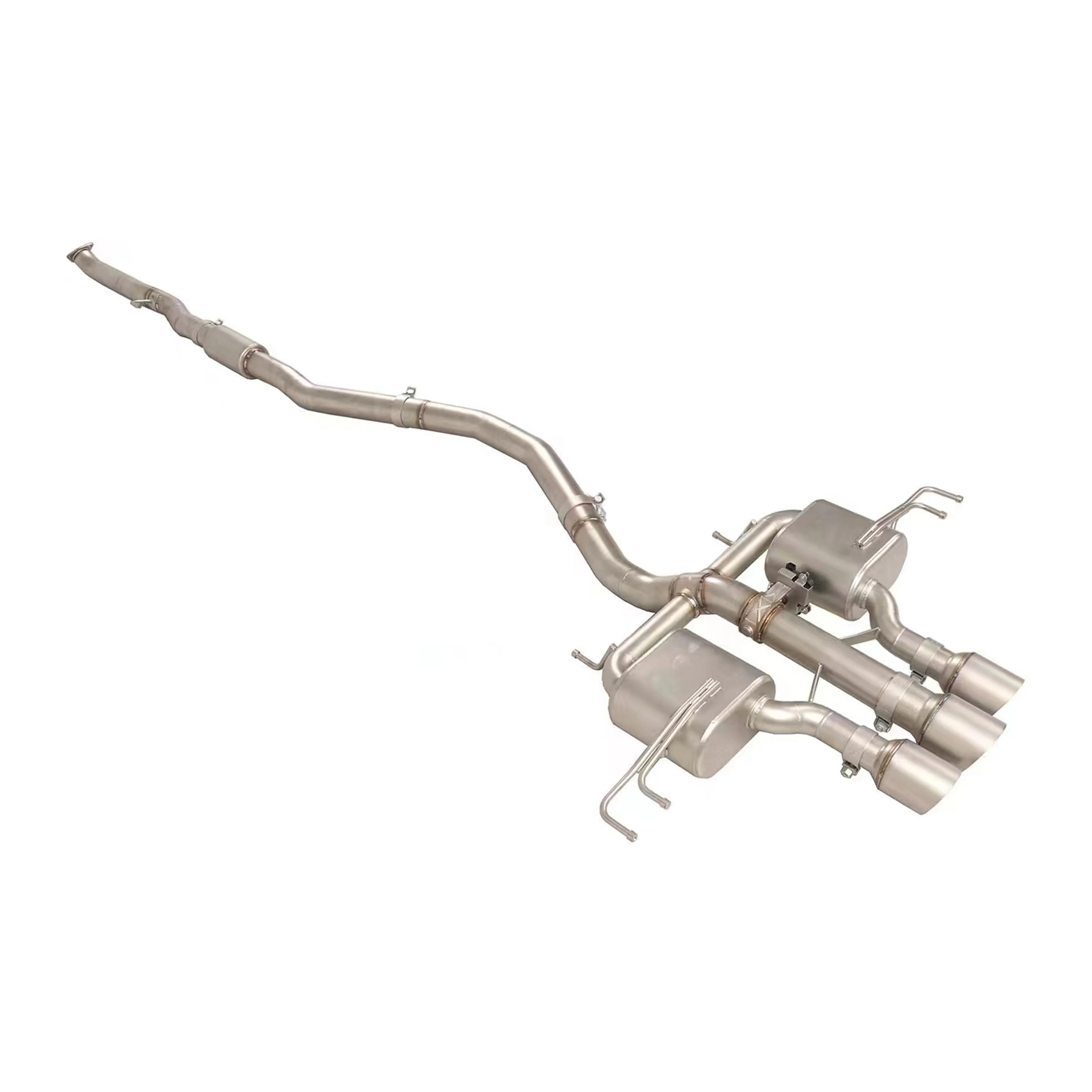 High Quality  Sport Valved Exhaust For Honda Civic Type R FL5 2.0T Performance Axleback Tuning Catback Valvetronic Muffler