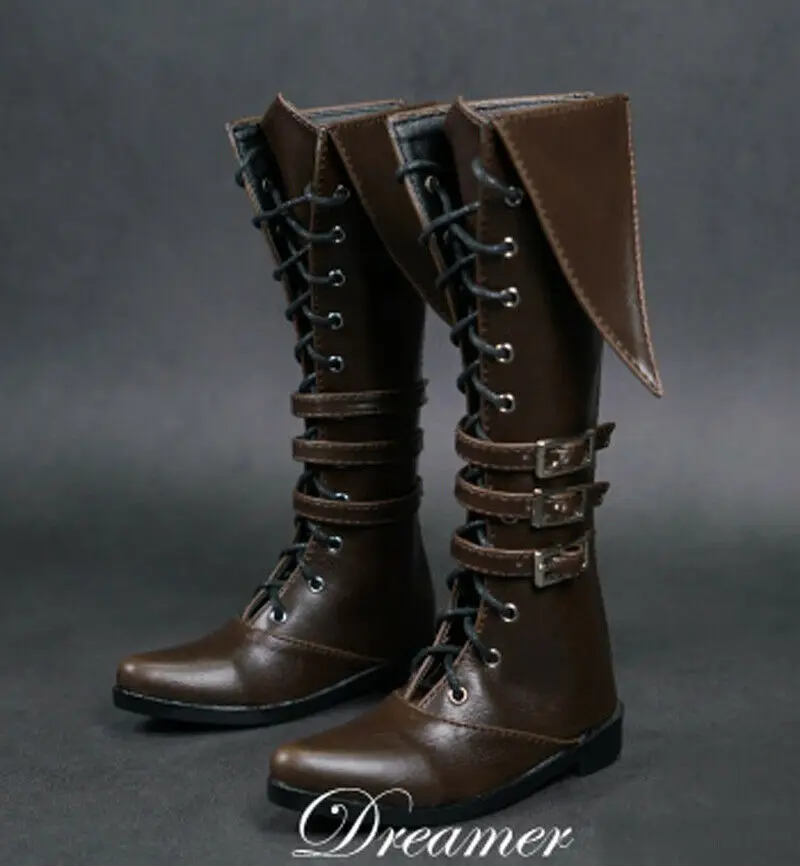 

1/4 BJD/SD Doll Shoes Retro Military Boots Model toy