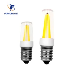 Bright E12 E14 LED Filament Bulb 220V 110V Vintage Retro Style COB Light 2W 4W Energy Saving Lamp for Chandelier Replace Halogen