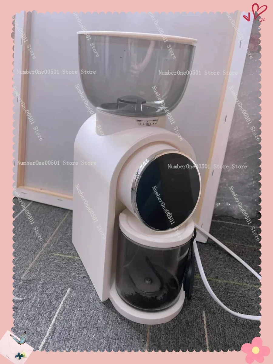 

For Espresso Adjustable Grinding Coarseness Automatic Bean Mill Machine Smart Display Electric Coffee Grinder