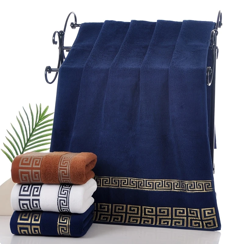 2pcs enlarged shower absorbent quick drying soft home towel and bath towel set, suitable for: home, hotel, bathhouse, travel