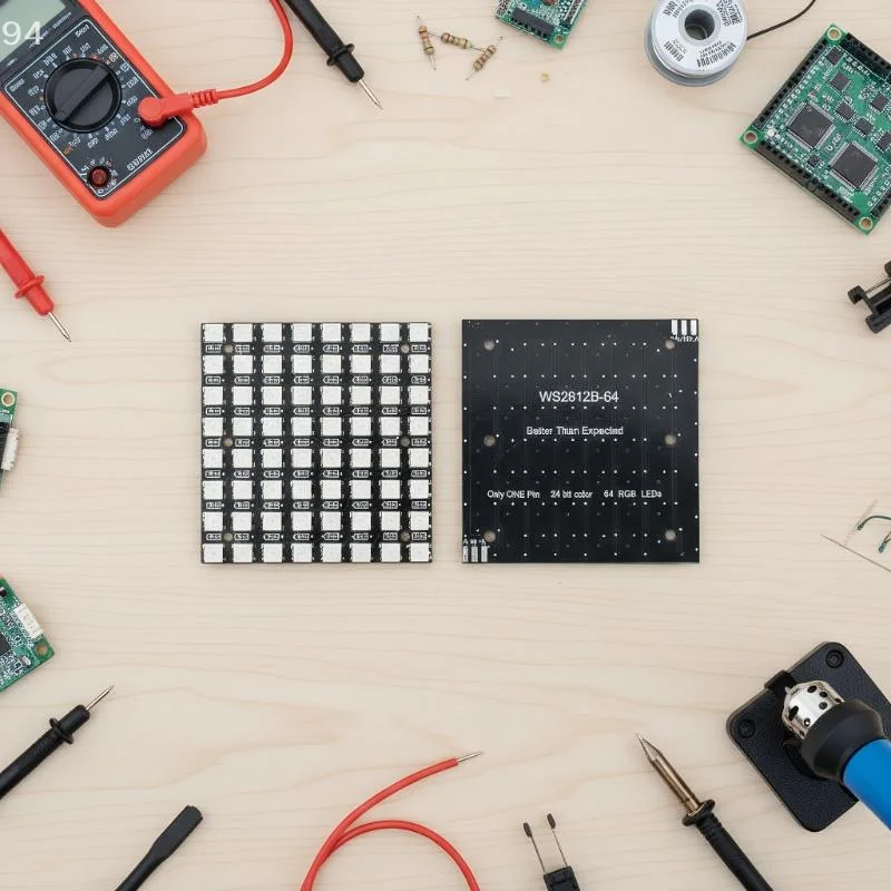 

Full-color Driver 64 Bit LED Matrix Module WS2812 LED 5050 RGB for Arduino