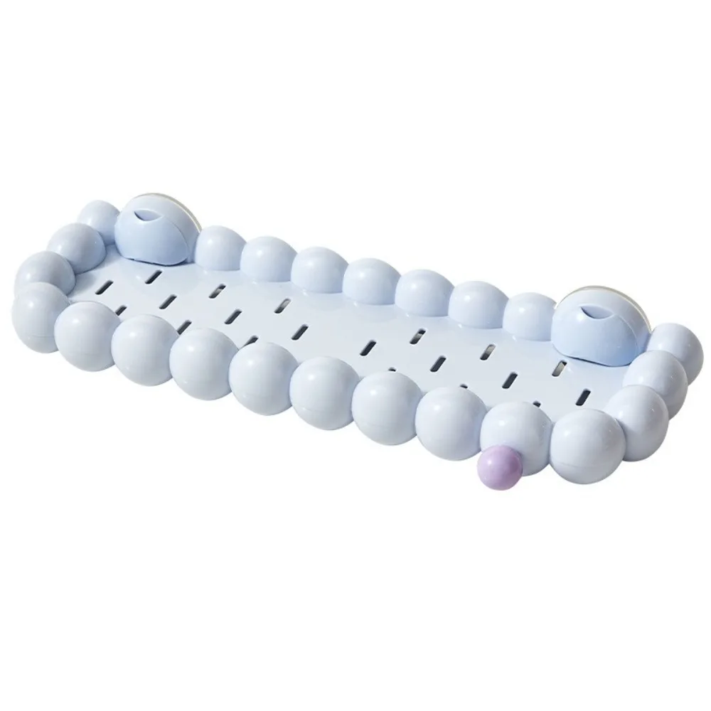 

Wall Mount ABS Bathroom Triangular Basket No Drill Suction Cup Corner Shelf Triangular Design Wall Mounted Shelf Shampoo Storage