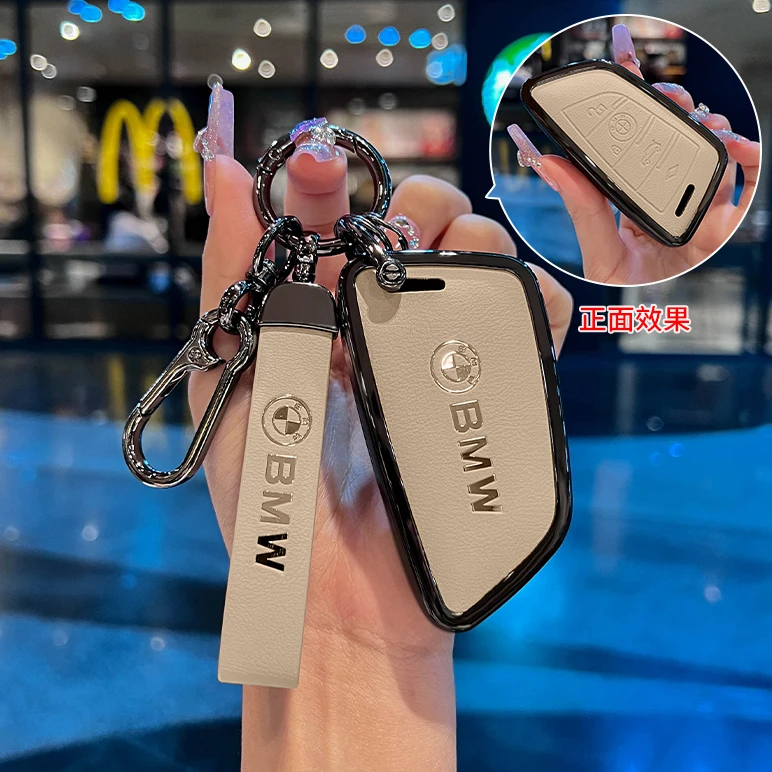 

Чехол для автомобильного ключа для BMW X1 X3 X4 X5 F15 X6 F16 G30 7 серии G11 F48 F39 520 525 f30 118i 218i 320i Автомобильная сумка