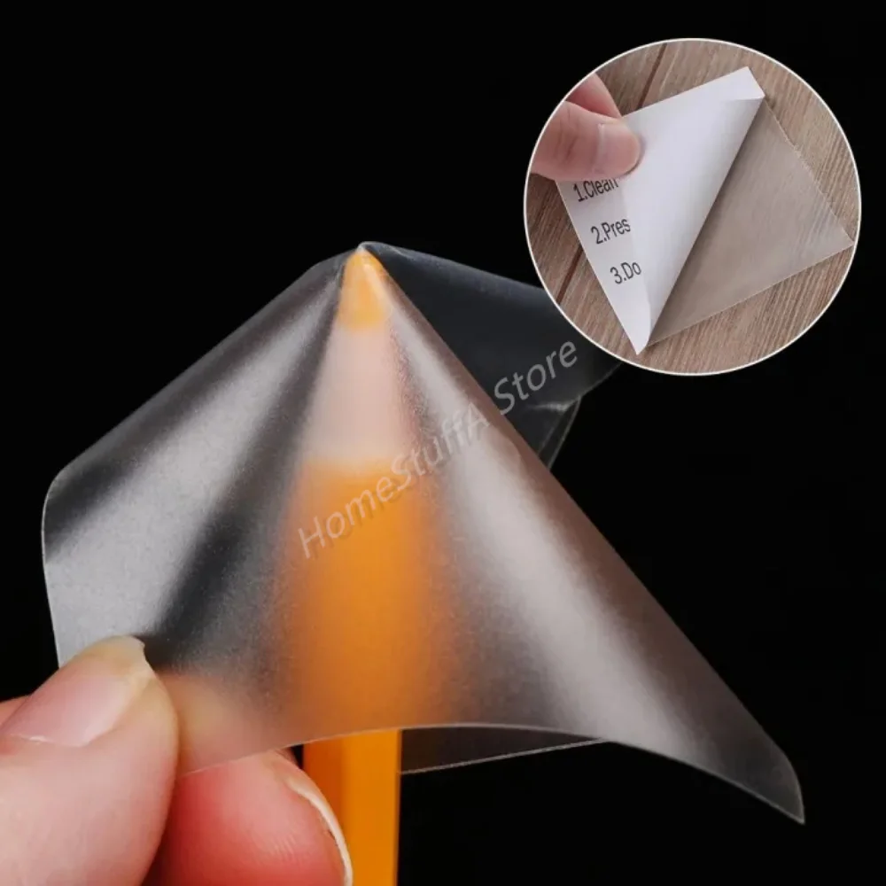 5pcWaterproof Transparent Self Adhesive Nylon Sticker Cloth Patches Outdoor Tent Jacket Repair Tape Not Easy To Break Patch Tool