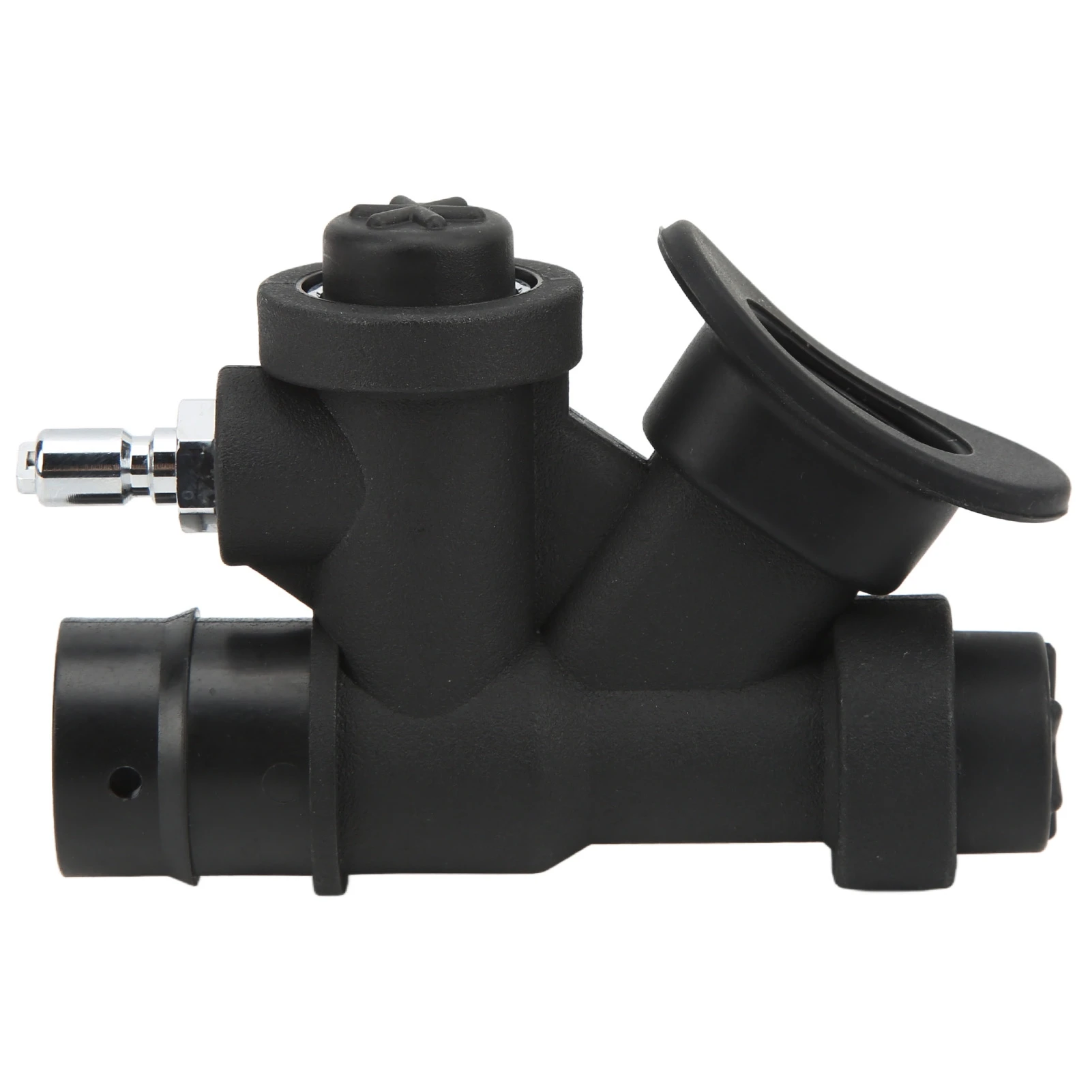 Picture 4: Scuba Diving Universal 45 Degree Oral Power Inflator K Shaped Valve Relief Valve for Standard 1 Inch Hose