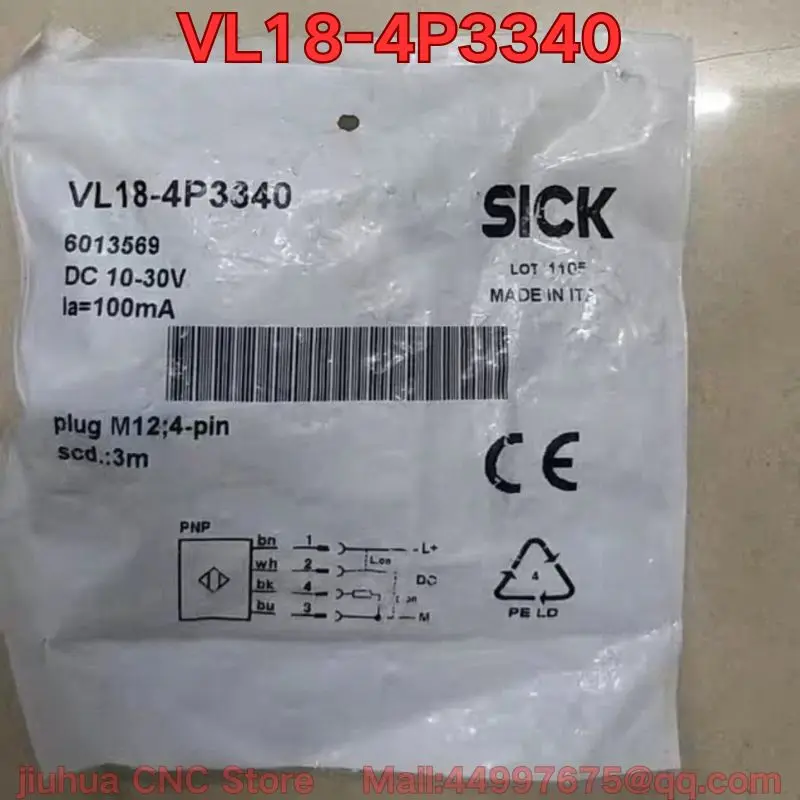 New VL18-4P3340 photoelectric sensor