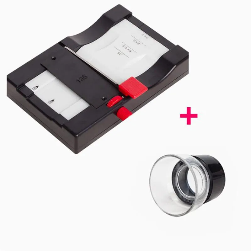 Film Cutter 135/120 Universal Professional Visual Film Cutter and Viewer Comes with Two Wheels，Fast Film Advance and Fine Adjus