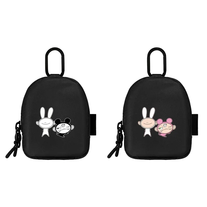 

Cartoon Mouse Flower Functional Earphone Earbuds Mini Storage Zipper Bag for AirPods Galaxy Buds