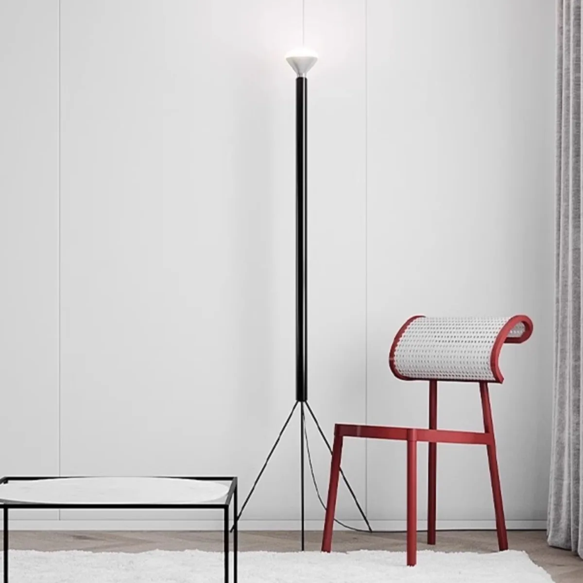 lampada de assoalho com lampada e27 art standing light para sala e quarto italia design 01