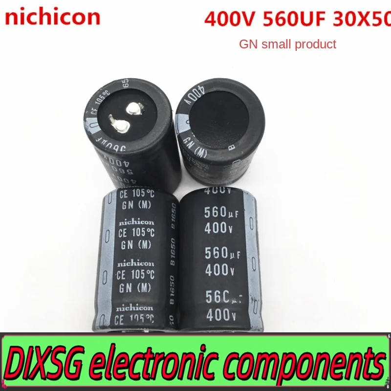 DIXSG （1PCS）400V560UF electrolytic capacitor Nichicon 560UF 400V 30X50 30*50 GN series