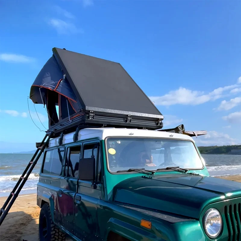 High Quality Four Season Waterproof Ox Fabric Quick Setup Rooftop Tent 2-3 Person 4x4 Offroad Camping Modification Accessori