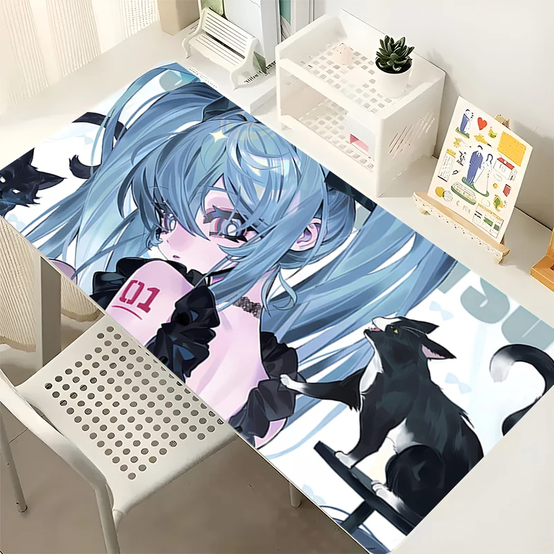 

Large Mouse Pad Anime Sexy Girl Cute Laptop Extended Pad Offices Accessories Keryboard Desk Mat Kawaii Non-Slip Carpet Mousepad