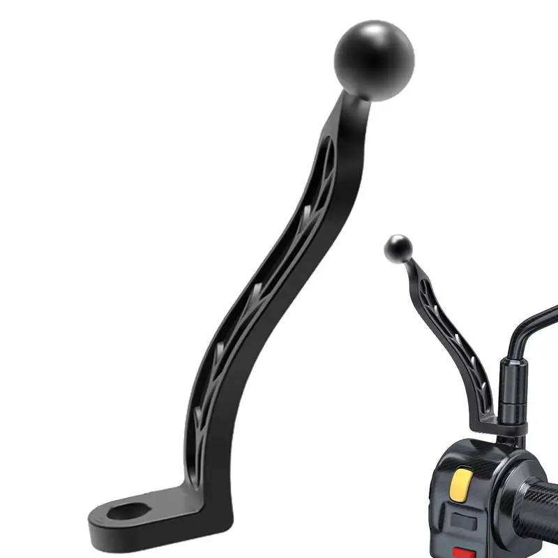 

Motorcycle Phone Mounts Sturdy Holder Mirror Adaptor Secure Motorcycle Holder Bar Mounting Bracket Handlebar Accessories For