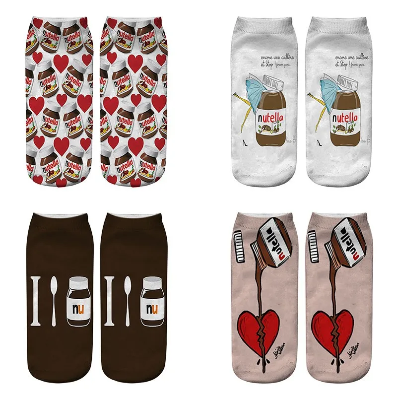 

Fun Socks Personalized Creative Bottle Patterns 3D Digital Printing Cool INS Trend Breathable Couple Men's Women's Socks Z109