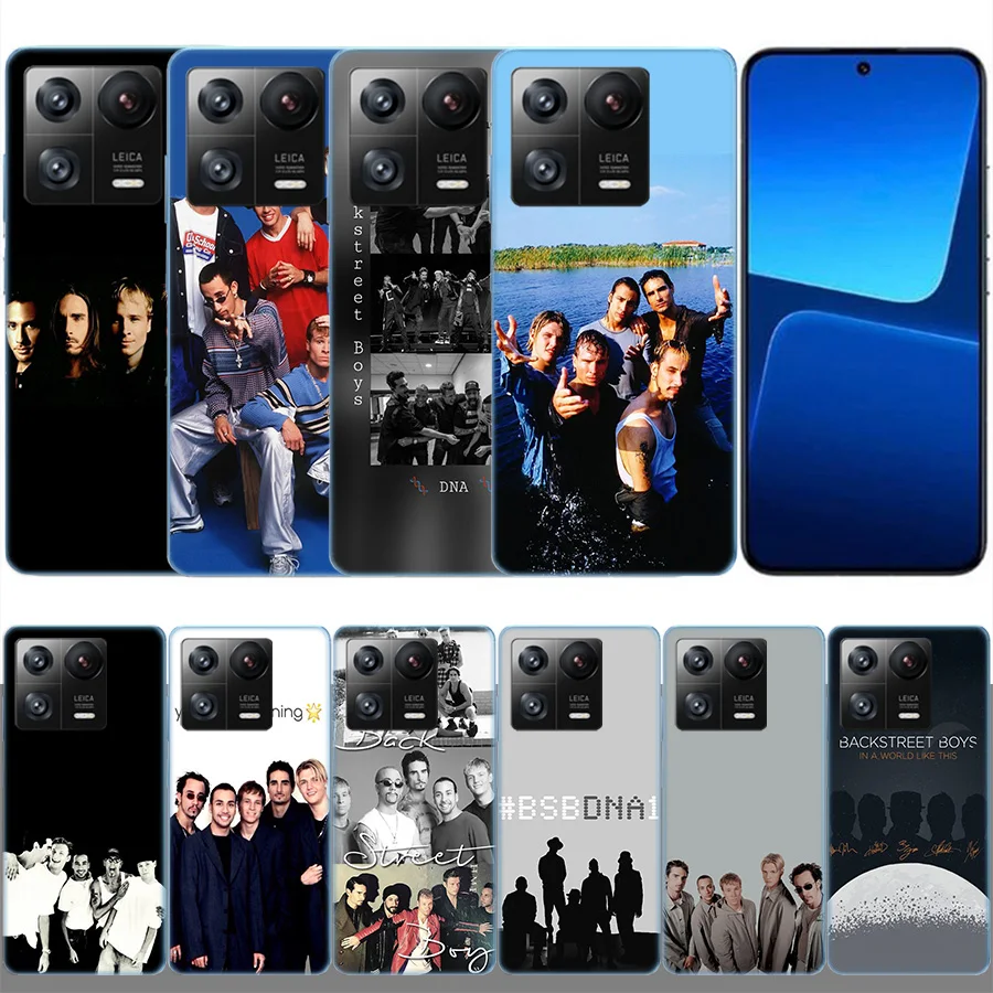 B-Backstreet Boys BSB Soft Clear Luxury For Xiaomi Poco X7 Pro Mi 14 13 12 12T Pro 11 11T 11i 10 10T 9 8 Lite 6X 5X A3 CC9E A2 A