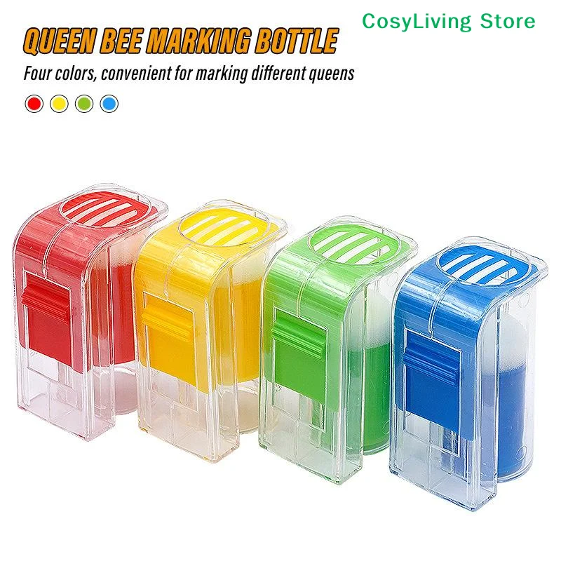 [CL]Queen Bee Marking Bottle Plastic Marking Cage Bee Catcher Marker Tool For Beekeeping Apiculture Supplies[CL]