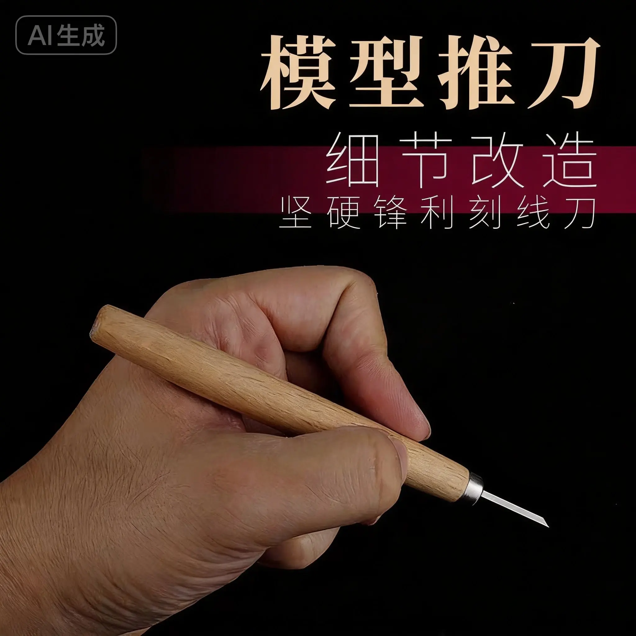 Model Tool Model Pushing Knife Engraving Knife Detail Modification Tool   UA-90201